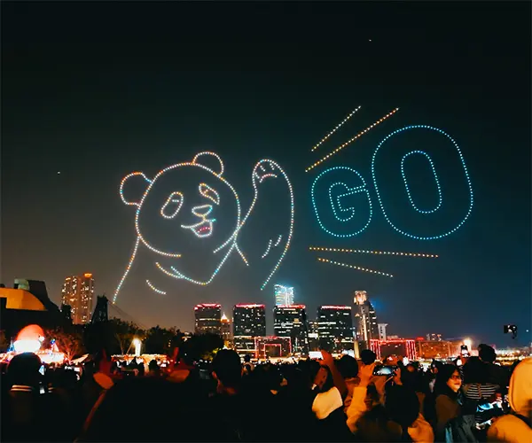 What is a Drone Light Show?